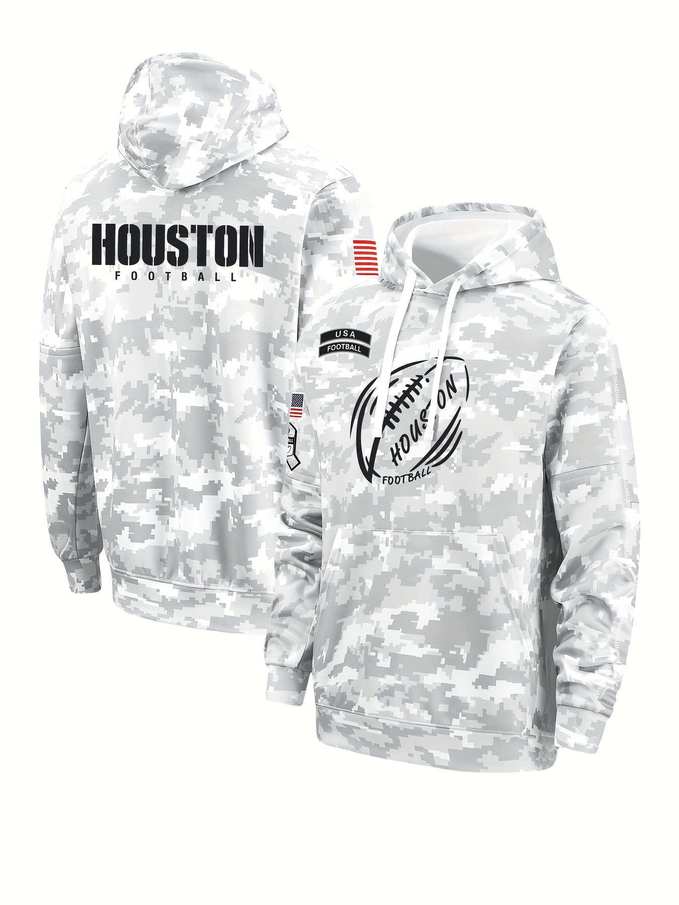Men 2025 Houston Texans style #4 NFL hoodie